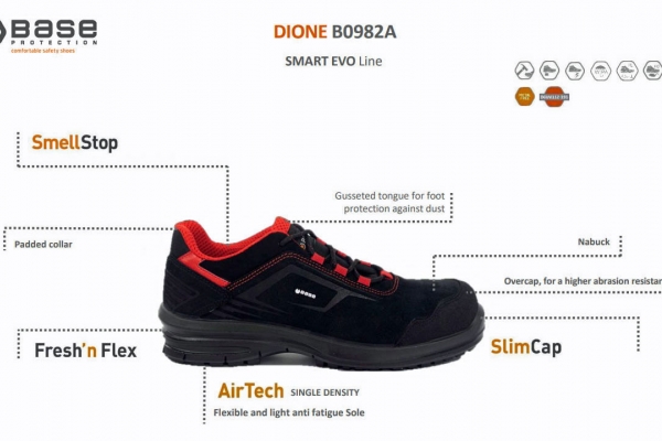 Novo u asortimanu - Zaštitne cipele DIONE S3