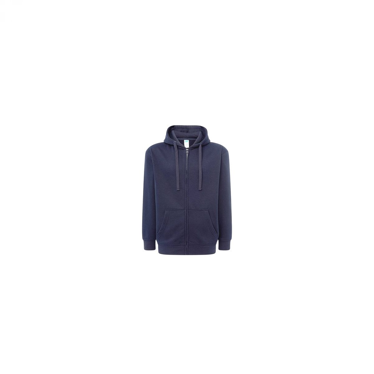 Majica s kapuljačom i zatvaračem, unisex, plava