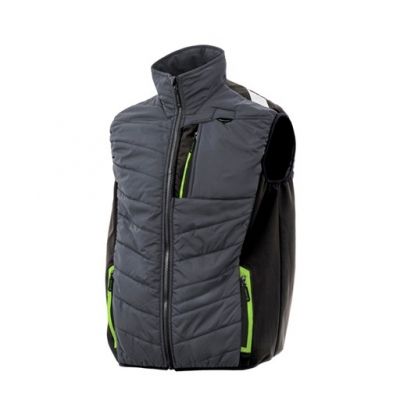 Prsluk NORTH TECH crno zeleni