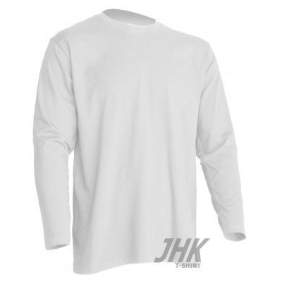 Muška majica dugih rukava, bijela