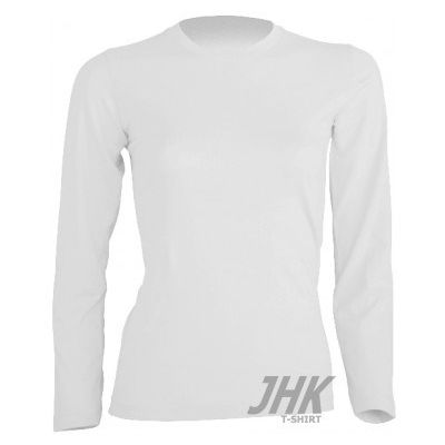 Ženska majica dugih rukava, bijela