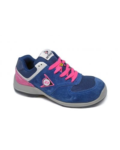 Zaštitne radne cipele Dunlop Lady Blue / Pink