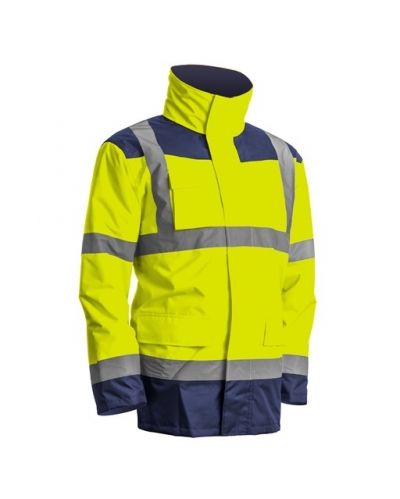 4u1 signalizirajuća zaštitna Hi-viz parka KANATA žuto-plava