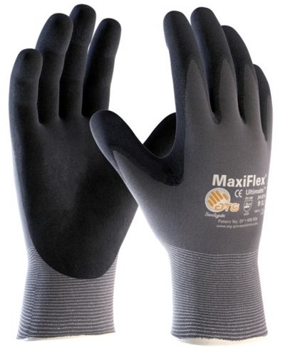 Rukavica MAXIFLEX ULTIMATE KW Palm Coated crno/siva