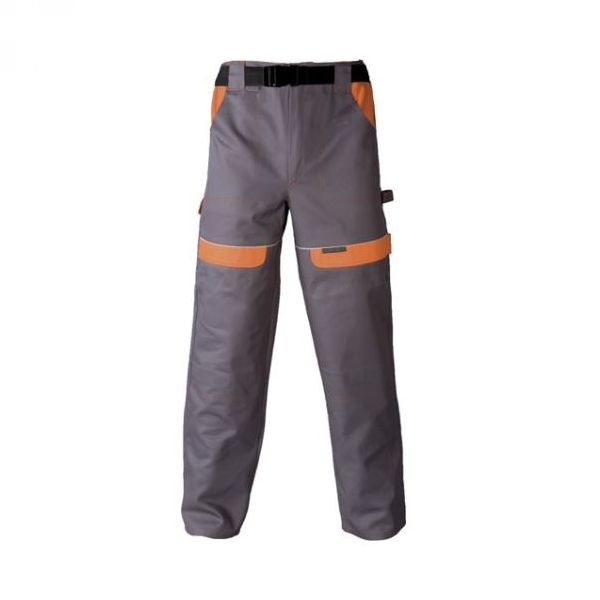 Radne hlače COOL TREND sivo-narančaste