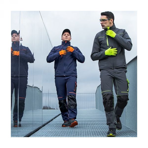 Radne hlače MOVE FLEX sive